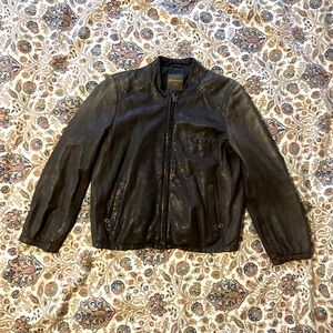 Madewell Wearmaster Genuine Leather Jacket
